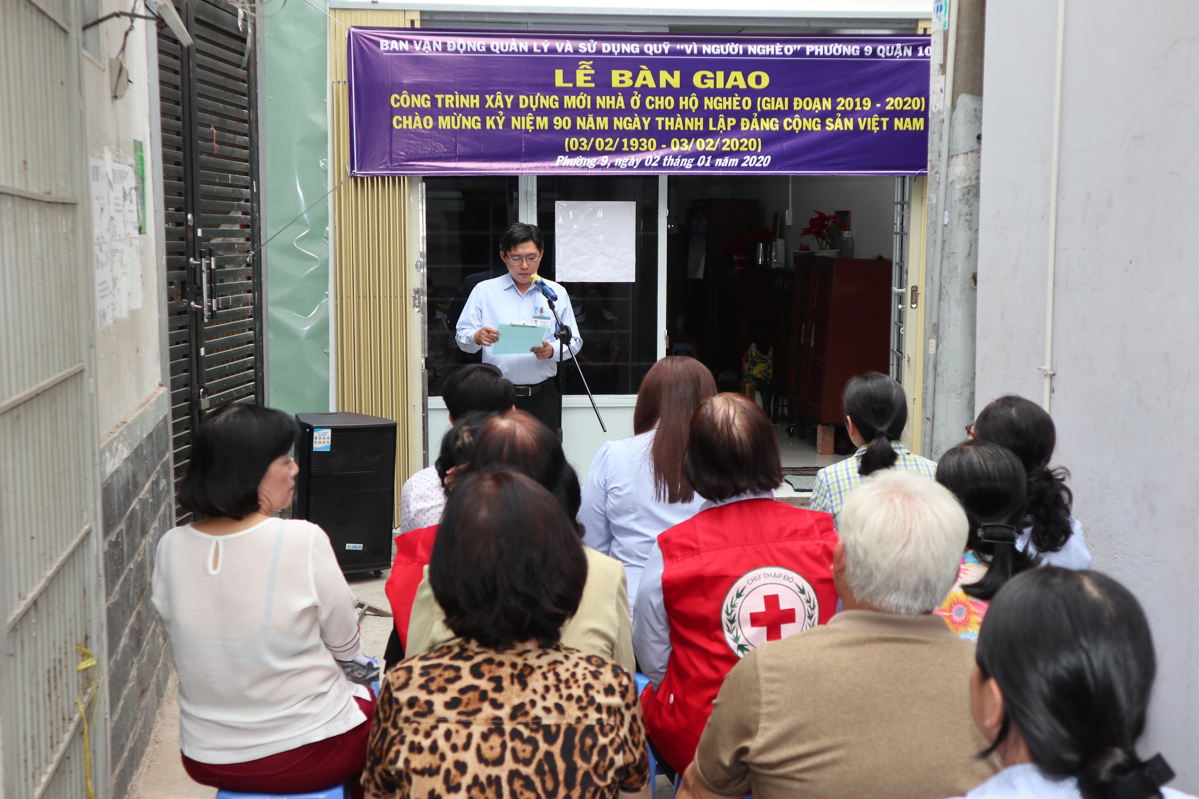 Image: Lễ bàn giao công trình xây dựng nhà ở cho hộ nghèo phường 9 (giai đoạn 2019-2020).