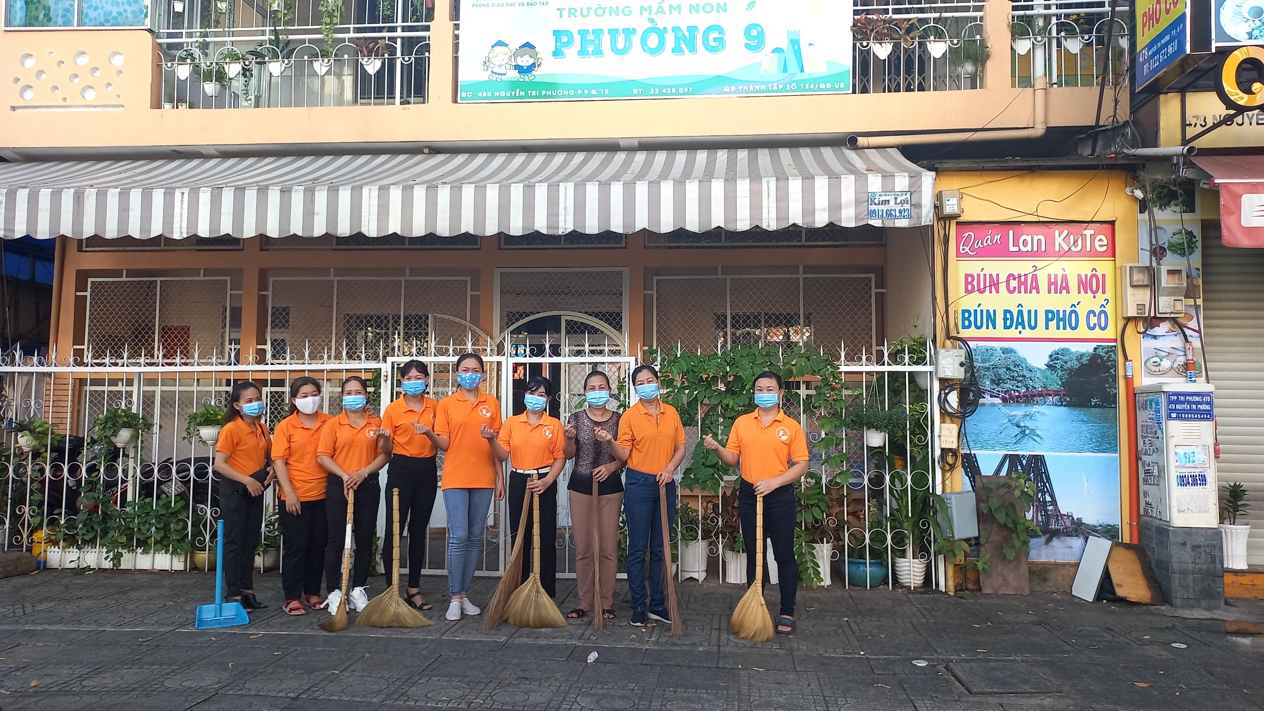 Image: Phường 9 tổ chức tổng vệ sinh trên toàn địa bàn phường