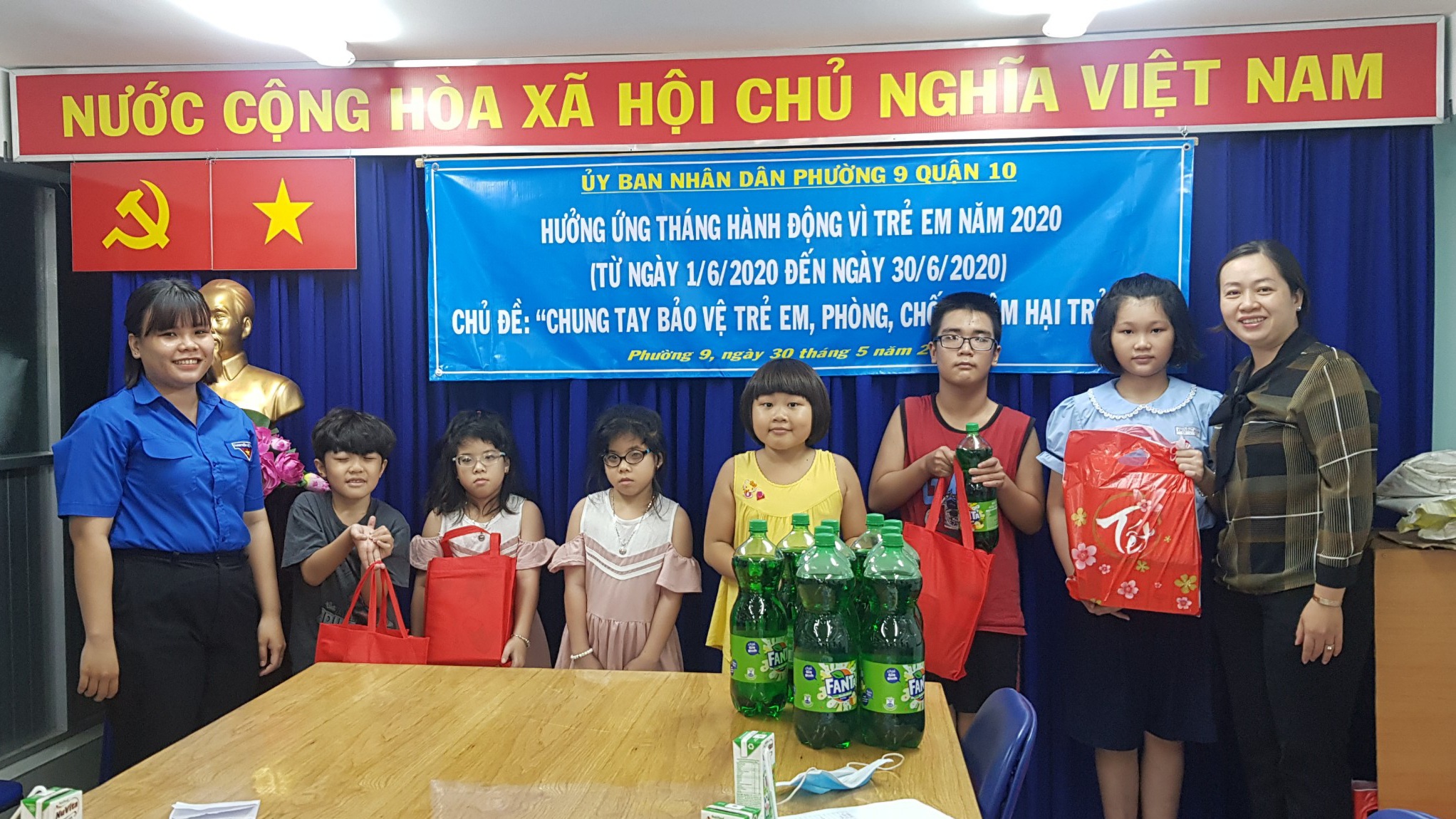 Image: Phường 9 với các hoạt động chung tay vì trẻ em