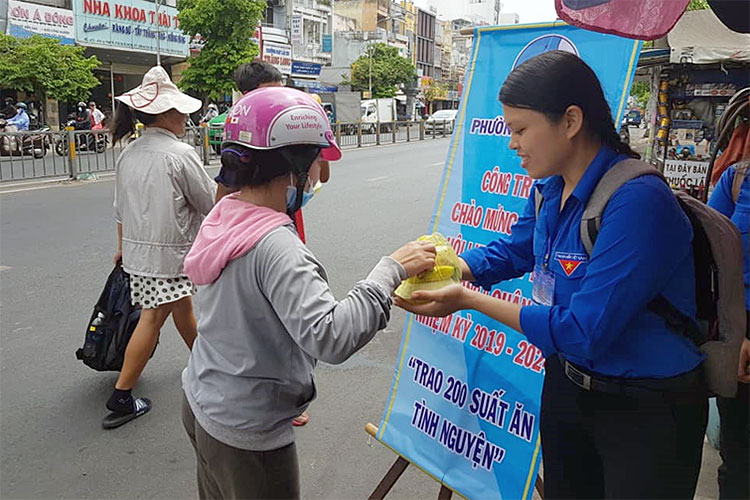Image: Công trình chào mừng Đại hội Hội Liên hiệp thanh niên Phường 9 Quận 10 nhiệm kỳ 2019 - 2024