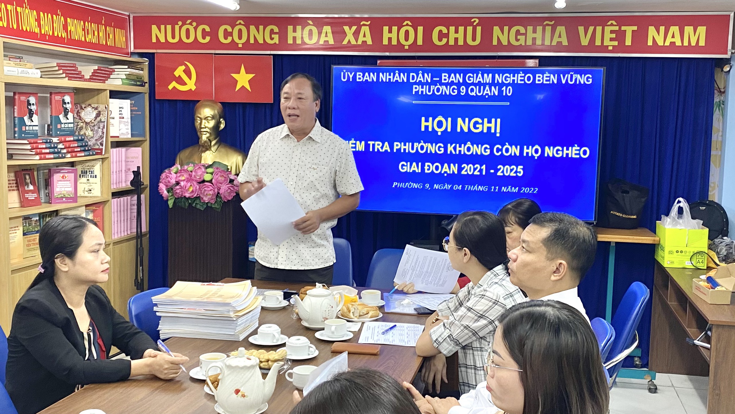 Image: PHÚC TRA CÔNG NHẬN PHƯỜNG 9 CƠ BẢN HOÀN THÀNH CHƯƠNG TRÌNH GIẢM NGHÈO BỀN VỮNG GIAI ĐOẠN 2021 – 2025 