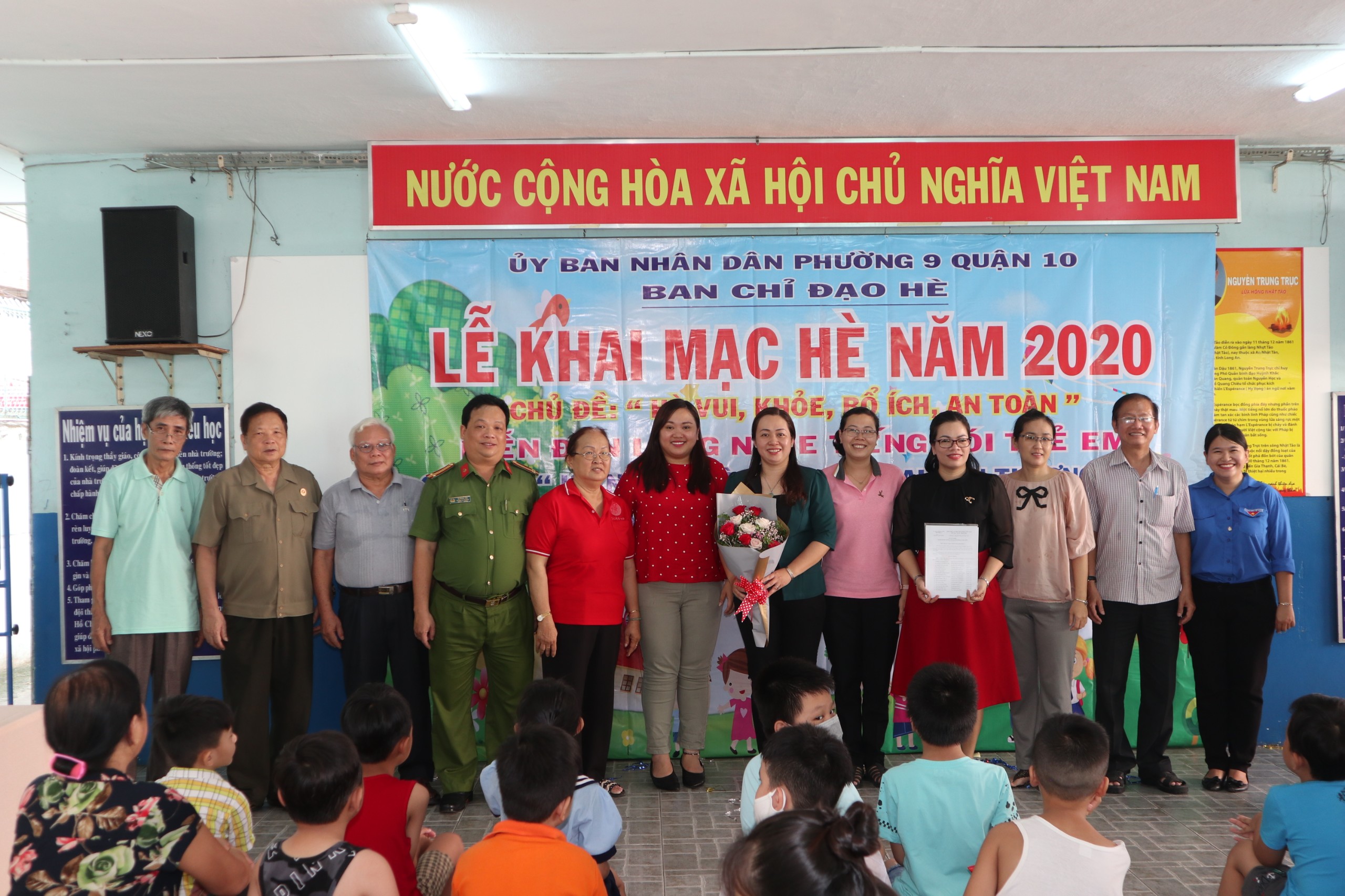 Image: Phường 9 sôi động khai mạc Hè “ Vui, khỏe , bổ ích, an toàn”