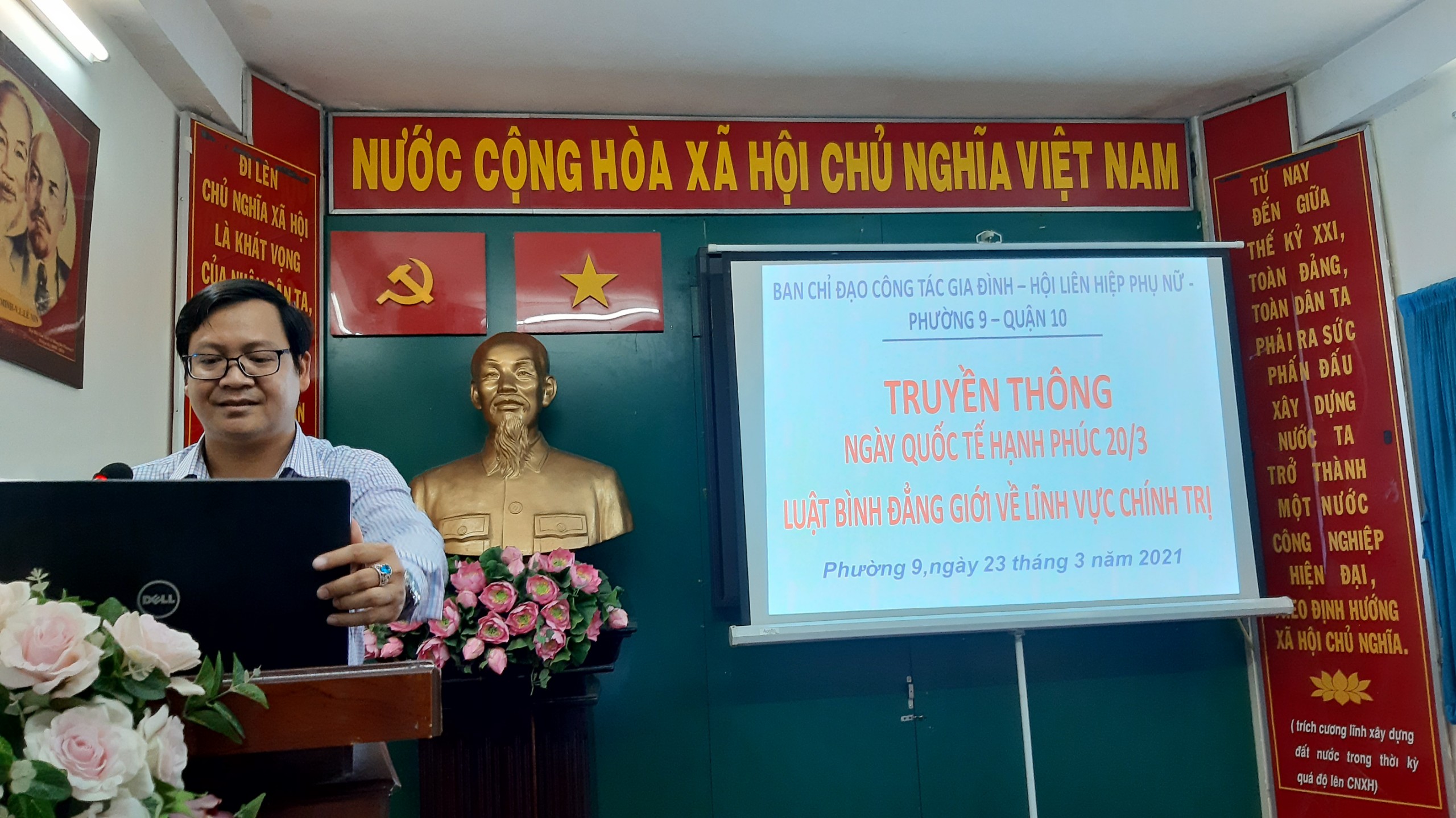 Image: PHƯỜNG 9 TỔ CHỨC CÁC HOẠT ĐỘNG NHÂN KỶ NIỆM NGÀY QUỐC TẾ HẠNH PHÚC 20/3